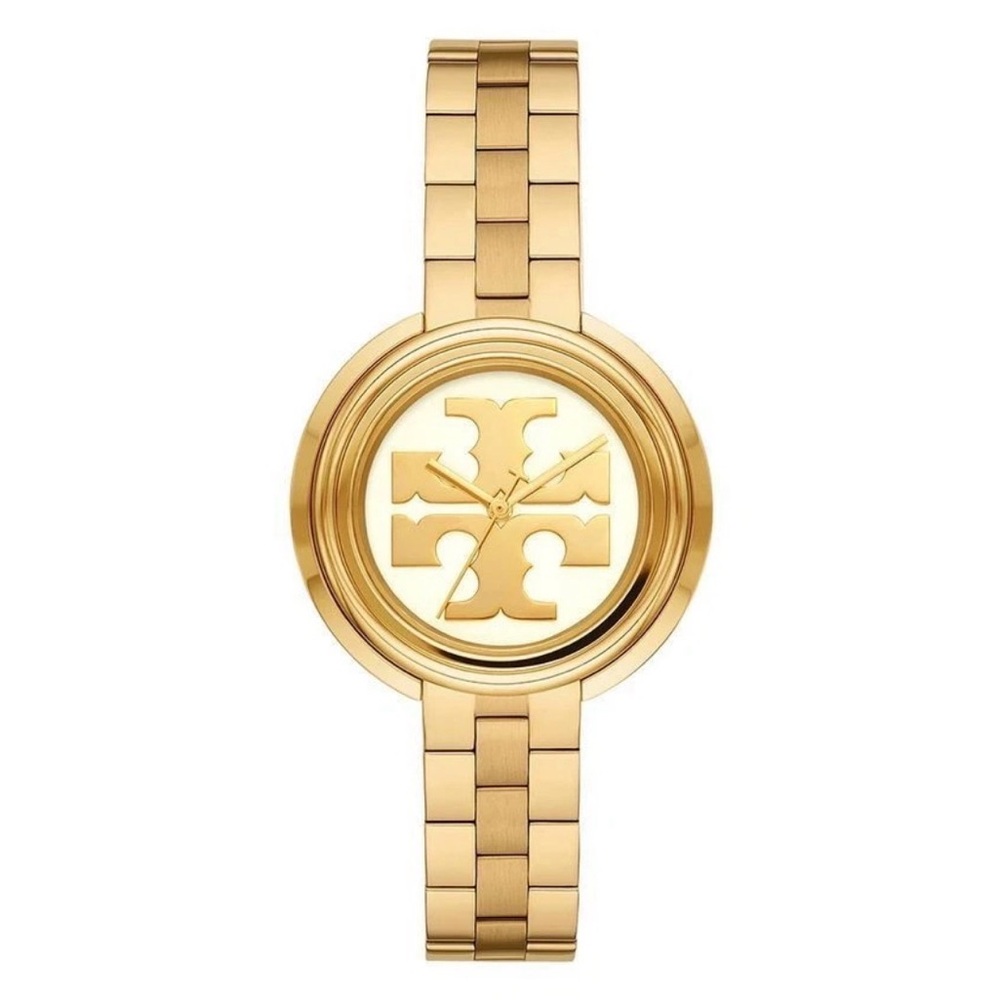 Tory Burch three hands Gold stainless Women's Watch TBW6208